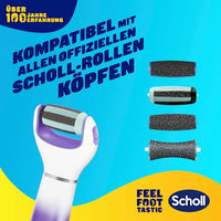 Elektrischer Hornhautentferner Expert Care lila, 1 St Scholl