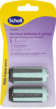 Ersatzrollen Hornhautentferner 2in1, 2 St Scholl