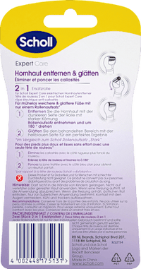 Ersatzrollen Hornhautentferner 2in1, 2 St Scholl