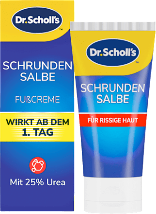 Voetcrème voor een gebarsten huid, actieve herstellende zalf met ureum en keratine, 60 ml