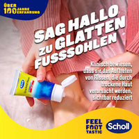 Voetcrème voor een gebarsten huid, actieve herstellende zalf met ureum en keratine, 60 ml