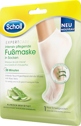 Voetmaskersokken met aloë vera (1 paar), 2 stuks