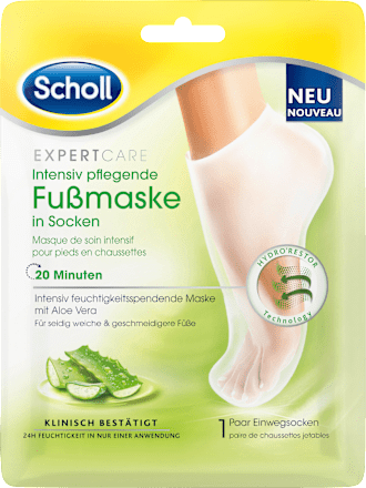 Voetmaskersokken met aloë vera (1 paar), 2 stuks