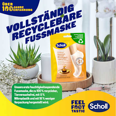 Voetmaskersokken met Manuka honing (1 paar), 2 stuks