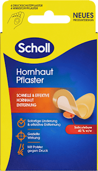 Eeltverwijderaar pleisters, 4 stuks