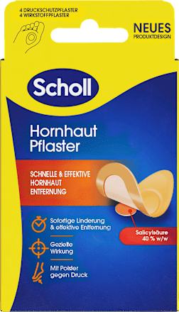 Eeltverwijderaar pleisters, 4 stuks