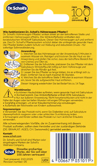 Hühneraugenpflaster, 4 St