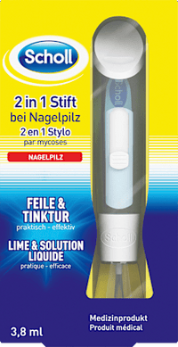Nagelpilz Set 2in1, Feile & Tinktur, 3,8 ml Scholl