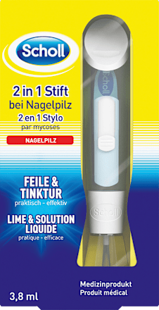 Nagelpilz Set 2in1, Feile & Tinktur, 3,8 ml Scholl