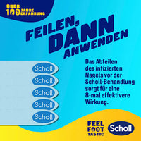 Nagelpilz Set 2in1, Feile & Tinktur, 3,8 ml Scholl