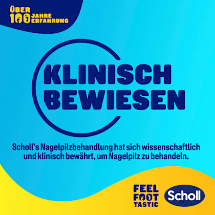 Nagelpilz Set 2in1, Feile & Tinktur, 3,8 ml Scholl
