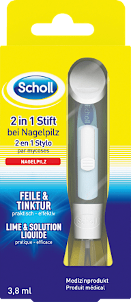 Nagelpilz Set 2in1, Feile & Tinktur, 3,8 ml Scholl