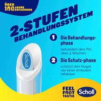 Nagelpilz Set 2in1, Feile & Tinktur, 3,8 ml Scholl