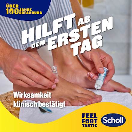 Nagelpilz Set 2in1, Feile & Tinktur, 3,8 ml Scholl