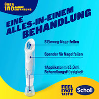 Nagelpilz Set 2in1, Feile & Tinktur, 3,8 ml Scholl