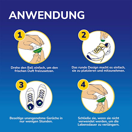Schuh Deo Bälle, 4 St Scholl
