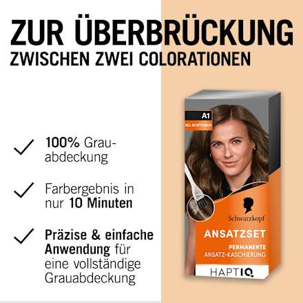 Ansatzset A1 Hell- bis Mittelbraun, 1 St