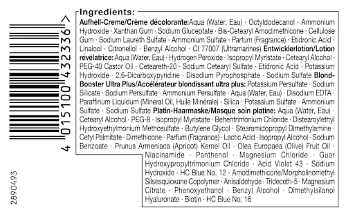 Haarverlichter Ultra L101 Zilverblond, 1 st