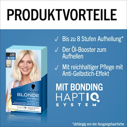 Haarverlichter Ultra L101 Zilverblond, 1 st