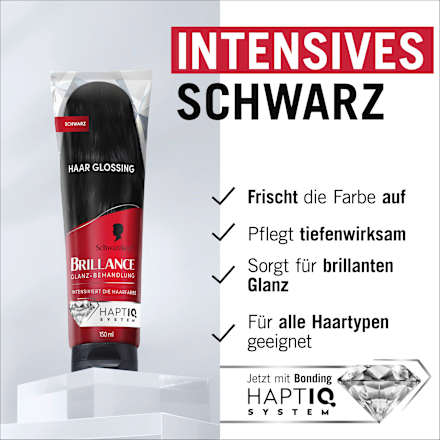 Farb-Glanzbehandlung Glossing Schwarz, 150 ml