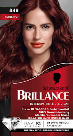Haarfarbe 849 Herbstrot, 1 St Schwarzkopf Brillance
