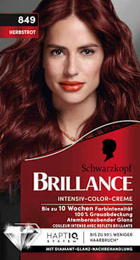 Haarfarbe 849 Herbstrot, 1 St Schwarzkopf Brillance