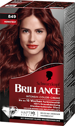 Haarfarbe 849 Herbstrot, 1 St Schwarzkopf Brillance