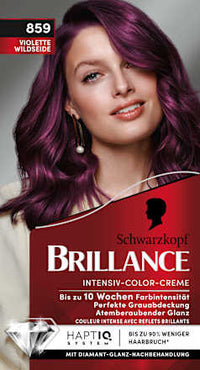 Haarfarbe 859 Violette Wildseide, 1 St Schwarzkopf Brillance