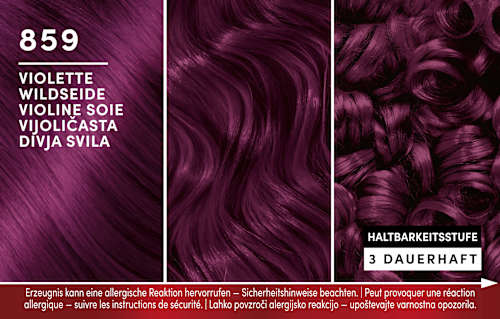Haarfarbe 859 Violette Wildseide, 1 St