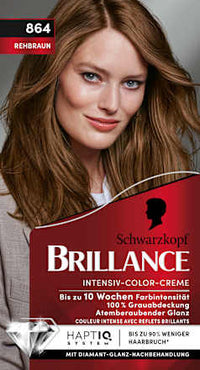 Haarfarbe 864 Rehbraun, 1 St Schwarzkopf Brillance