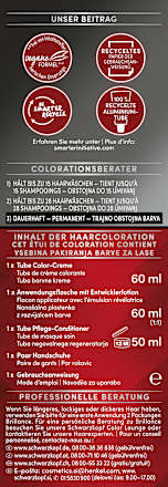 Haarfarbe 869 Kastanienbraun, 1 St Schwarzkopf Brillance