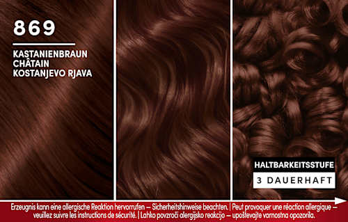 Haarfarbe 869 Kastanienbraun, 1 St Schwarzkopf Brillance