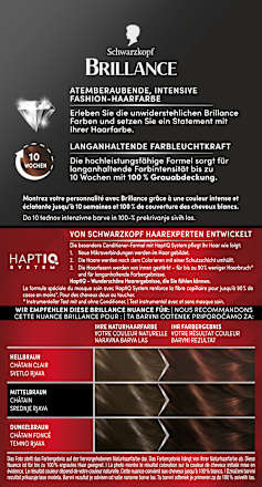 Haarfarbe 869 Kastanienbraun, 1 St Schwarzkopf Brillance