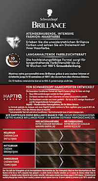 Haarfarbe 869 Kastanienbraun, 1 St Schwarzkopf Brillance