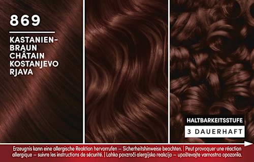 Haarfarbe 869 Kastanienbraun, 1 St