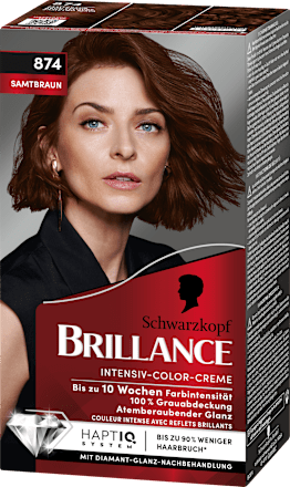 Haarfarbe 874 Samtbraun, 1 St Schwarzkopf Brillance