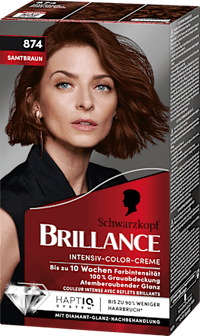 Haarfarbe 874 Samtbraun, 1 St Schwarzkopf Brillance