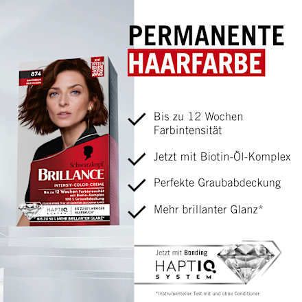 Haarfarbe 874 Samtbraun, 1 St