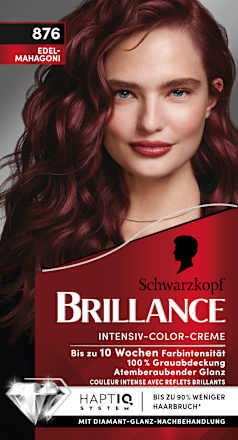 Haarfarbe 876 Edelmahagoni, 1 St Schwarzkopf Brillance