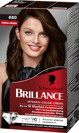 Haarfarbe 880 Dunkelbraun, 1 St Schwarzkopf Brillance