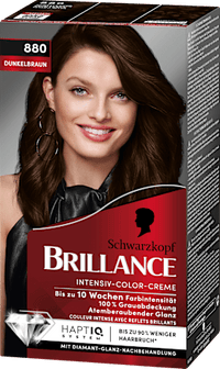 Haarfarbe 880 Dunkelbraun, 1 St Schwarzkopf Brillance