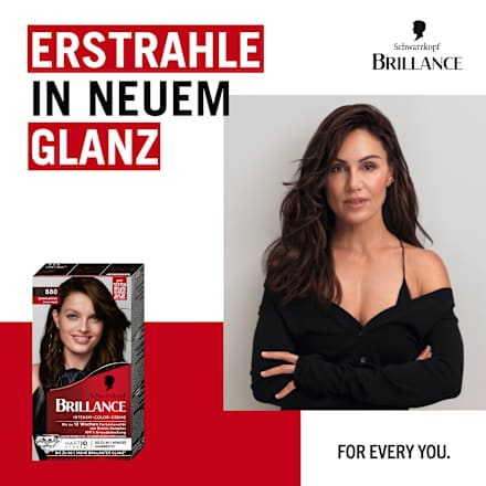 Haarfarbe 880 Dunkelbraun, 1 St