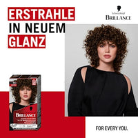 Schwarzkopf Brillance Haarfarbe 884 Kakaobraun, 1 St