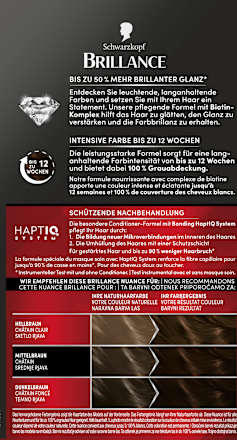 Schwarzkopf Brillance Haarfarbe 884 Kakaobraun, 1 St