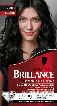 Haarfarbe 890 Schwarz, 1 St Schwarzkopf Brillance