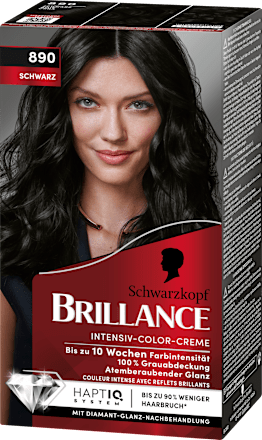 Haarfarbe 890 Schwarz, 1 St Schwarzkopf Brillance