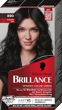 Haarfarbe 890 Schwarz, 1 St