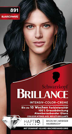 Haarfarbe 891 Blau-Schwarz, 1 St Schwarzkopf Brillance