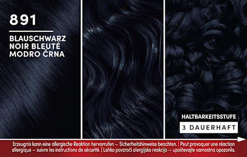 Haarfarbe 891 Blauschwarz, 1 St