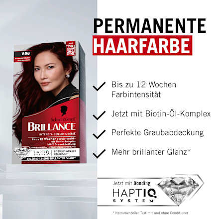Haarfarbe 896 Schwarzrot Organdi, 1 St